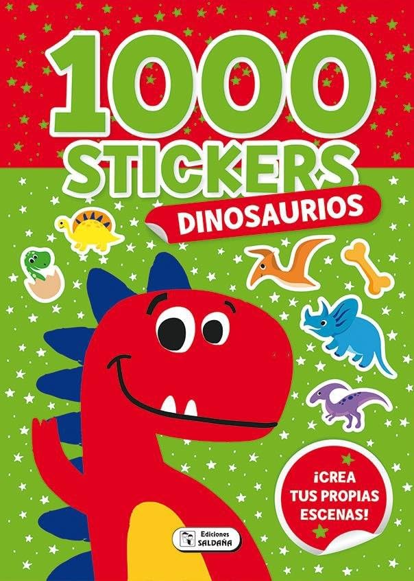 Libro: 1000 STICKERS DINOSAURIOS