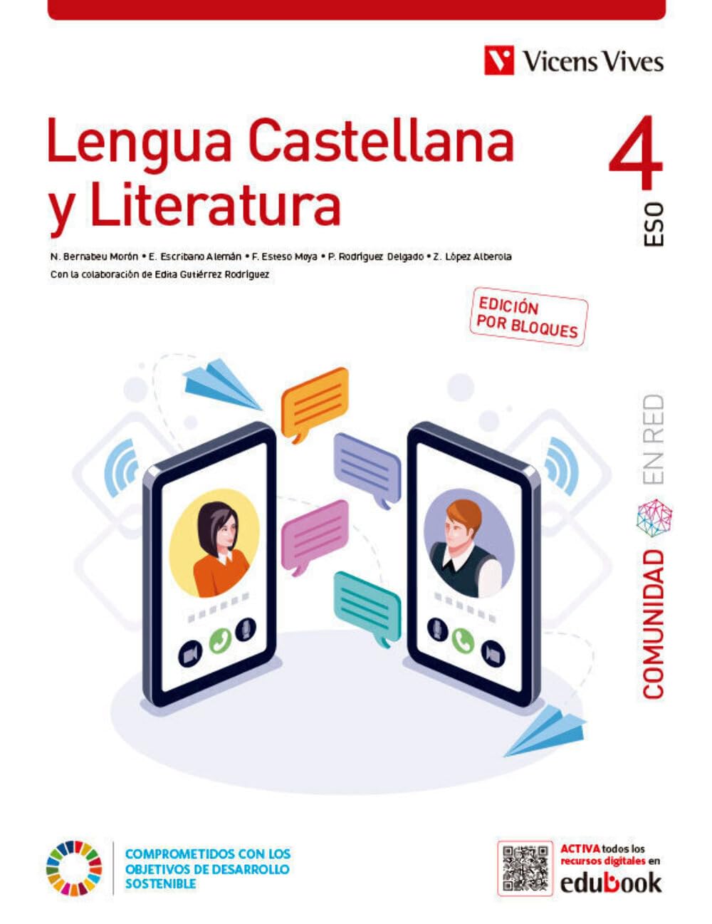 Libro: LENGUA CASTELLANA Y LITERATURA 4 BLOQUES (CER)
