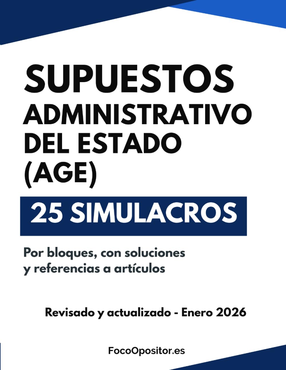 Libro: Supuestos Prácticos Cuerpo General Administrativo del Estado (C1): Entrena con 25 casos tipo examen: preguntas, soluciones y normativa literal (Spanish Edition)