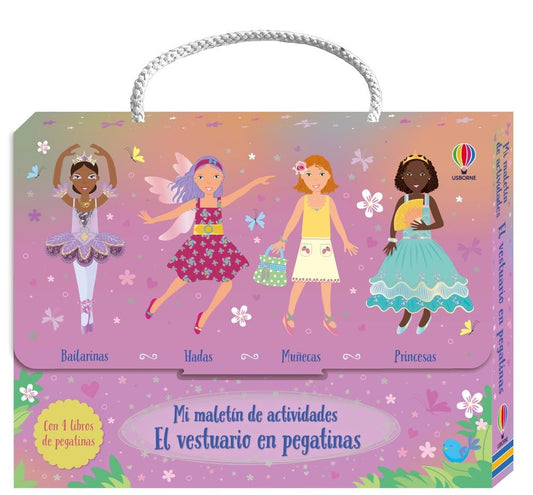 El vestuario en pegatinas - BAILARINAS - HADAS - MUÑECAS - PRINCESAS (Mi maletín de actividades)