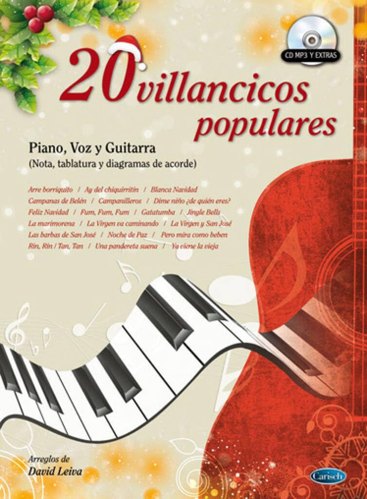 Libro: 20 Villancicos Populares