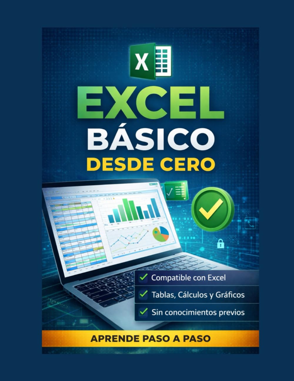 Libro: Excel Básico Desde Cero: Guía práctica paso a paso para aprender Excel sin conocimientos previos