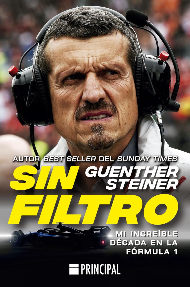 Libro: Sin filtro: Mi increíble década en la Fórmula 1 (Spanish Edition)