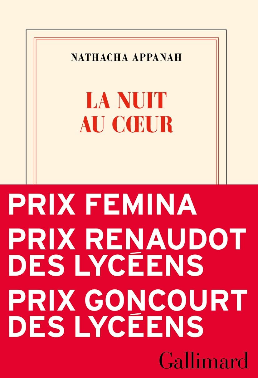 Libro: La nuit au coeur (Nrf)