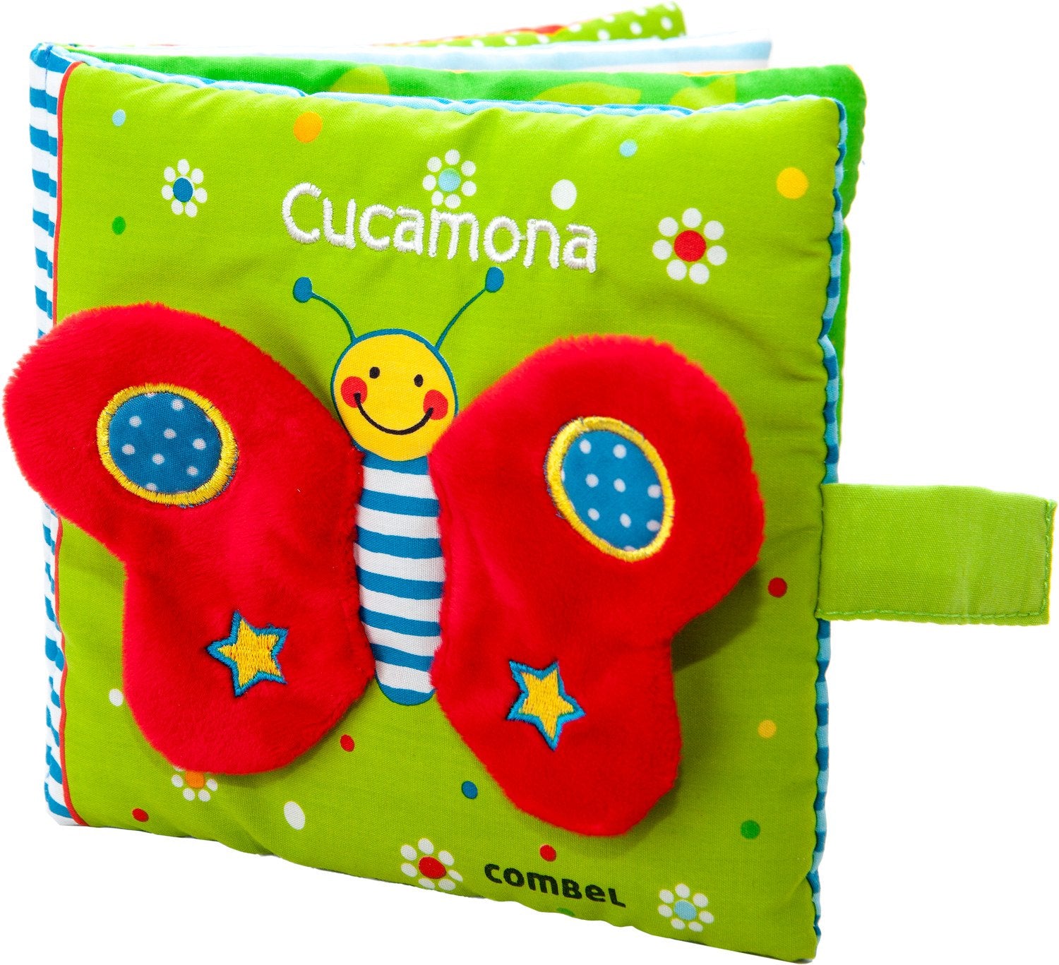 Libro: Cucamona – Libro de Tela para Bebés | Juguete Sensorial para Estimular los Sentidos y el Desarrollo Temprano (0-2 Años)