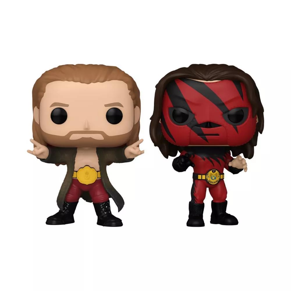 Funko Pop! WWE: Edge and Kane Pack de 2 (Target Exclusivo) - Funko - Collectible Vinyl Figures - Red