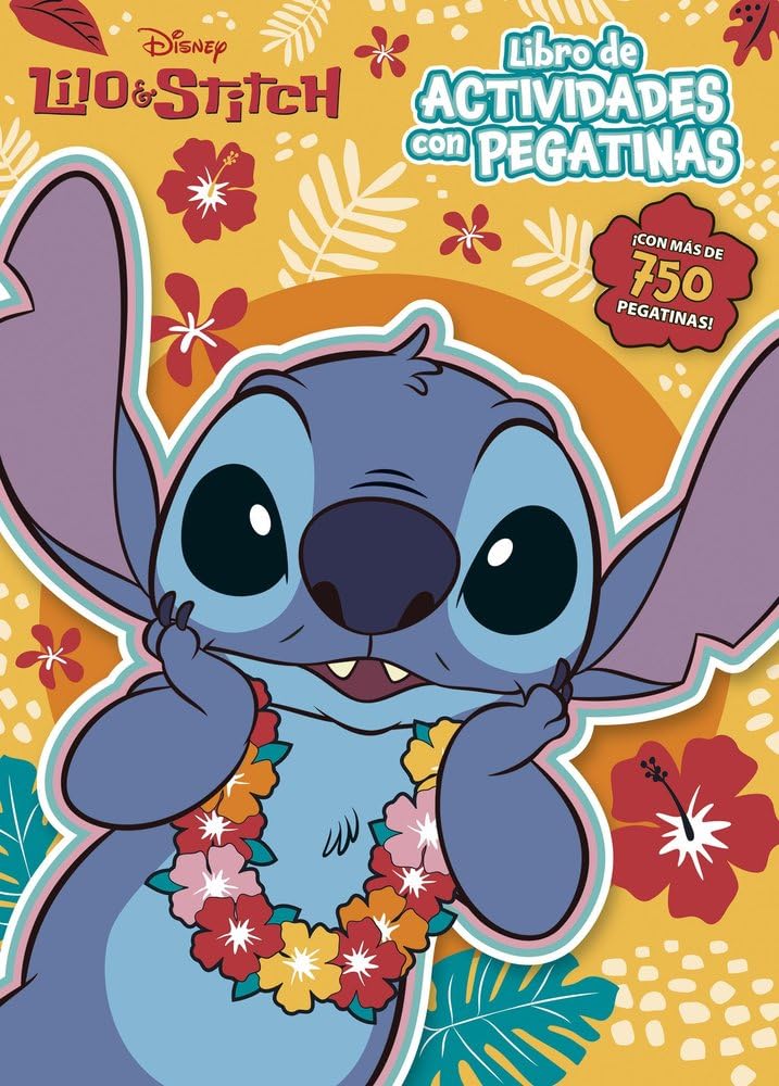 Libro: Lilo & Stitch. Libro de actividades con pegatinas: Con más de 750 pegatinas (Disney. Lilo & Stitch)