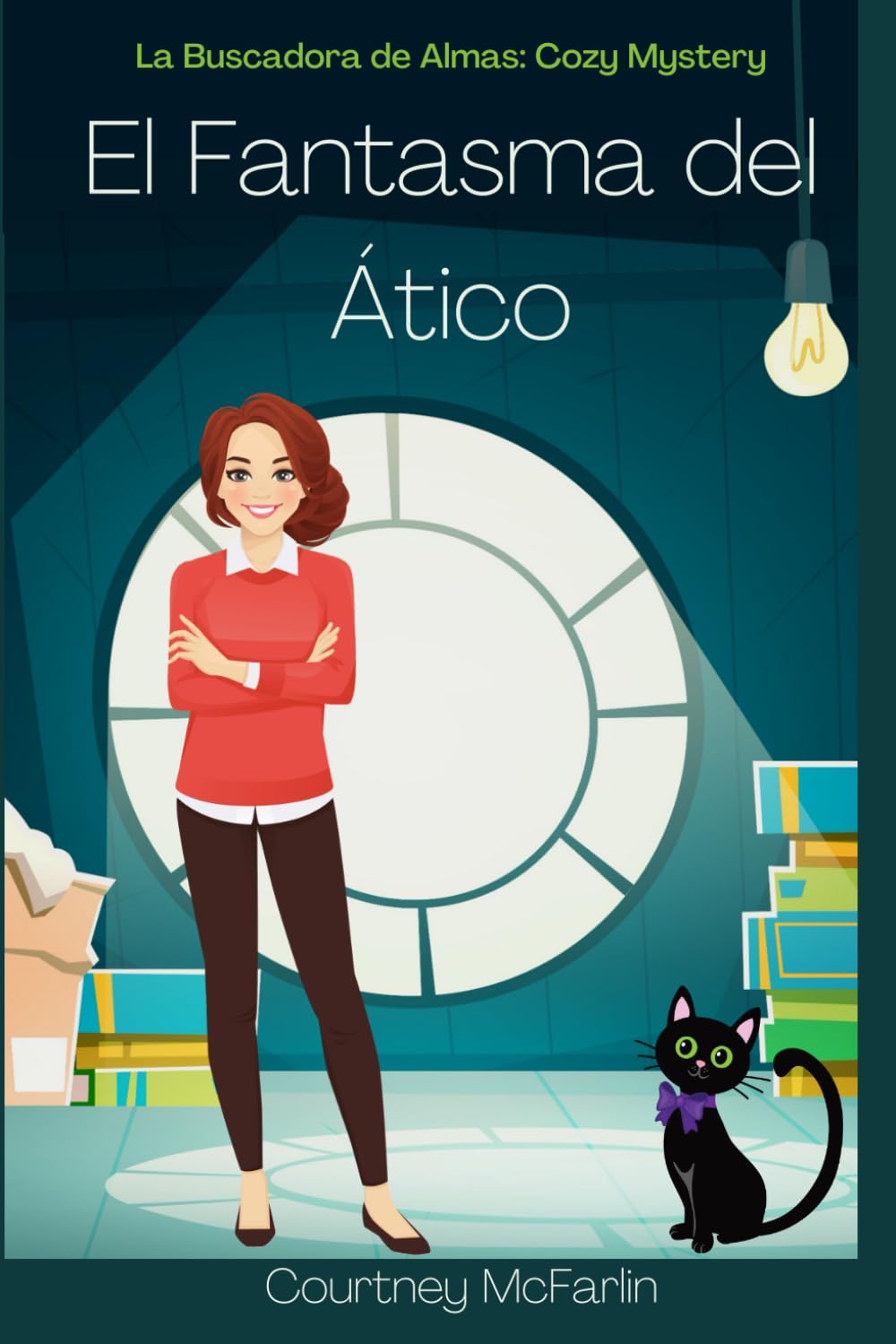 Libro: El Fantasma del Ático: La Buscadora de Almas: Cozy Mystery #1