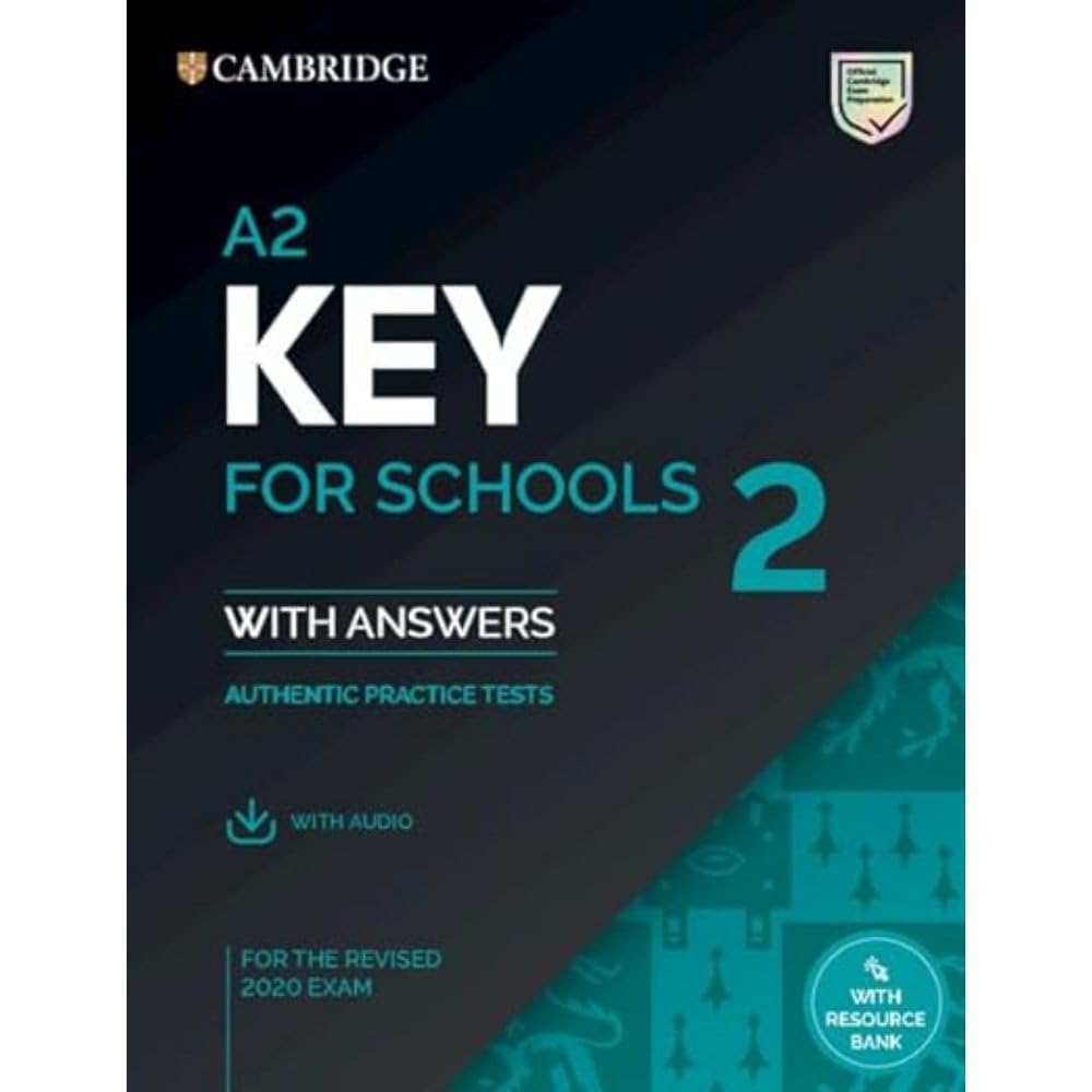 Libro: A2 Key for Schools 2 Student's Book with Answers with Audio with Resource Bank (KET Practice Tests)