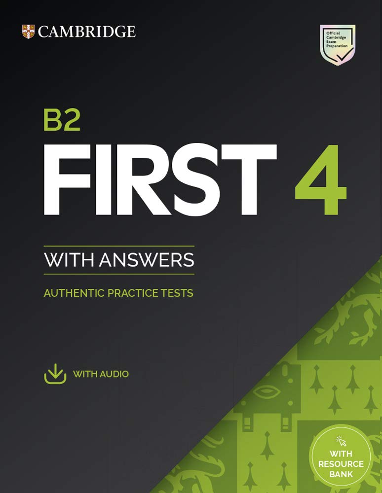 Libro: B2 First 4 Student's Book with Answers with Audio With Resource Bank
