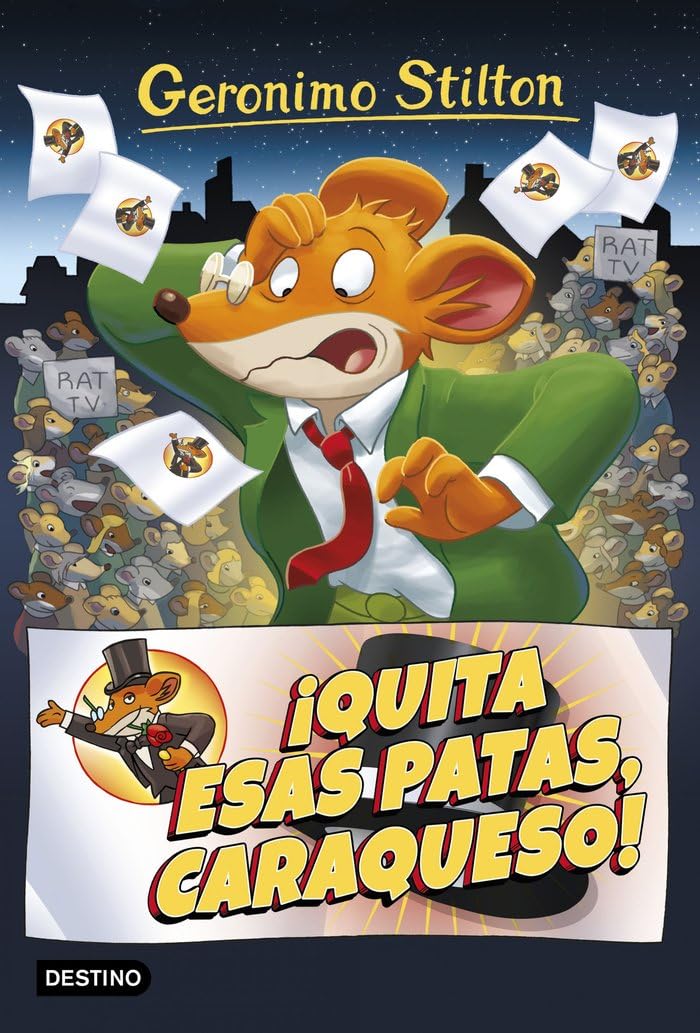 Libro: ¡Quita esas patas caraqueso!: Geronimo Stilton 9