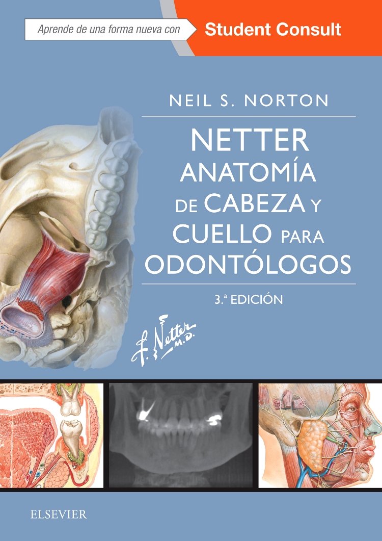 Libro: Netter.Anatomía de cabeza y cuello para odontólogos