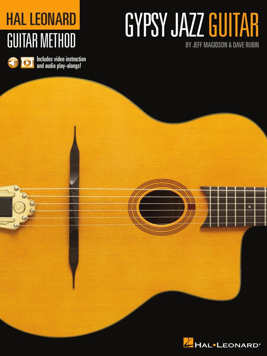 Libro: Hal Leonard Gypsy Jazz Guitar Method: Includes Video Instruction and Audio Play-Alongs!