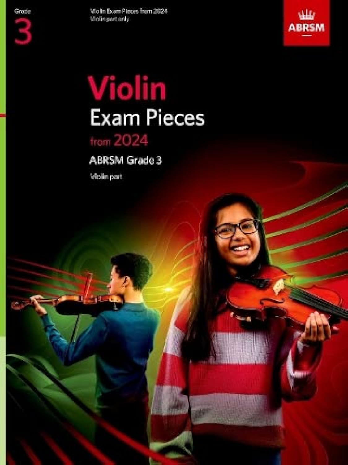 Libro: Violin Exam Pieces from 2024, ABRSM Grade 3, Violin Part