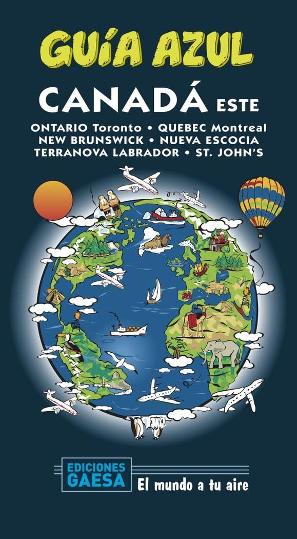Libro: Canadá este (GUIA AZUL)