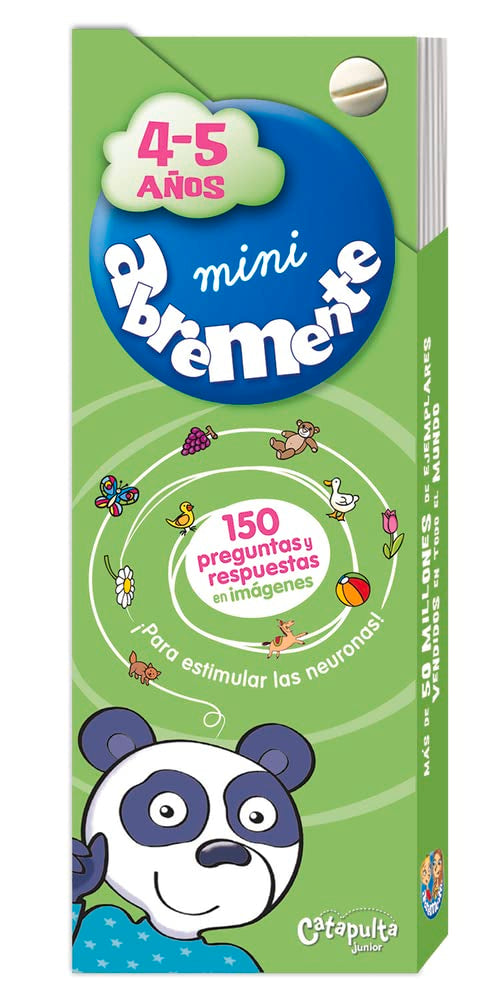 Libro: Mini Abremente para Niños de 4-5 Años