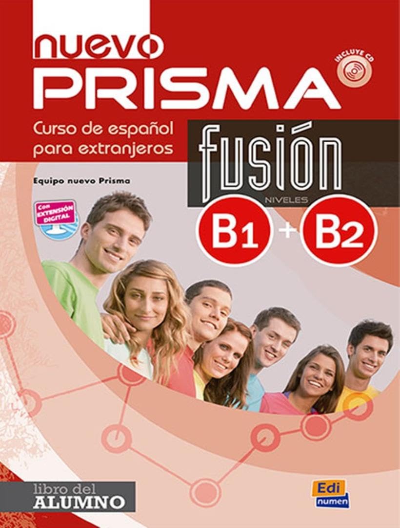 Libro: Nuevo Prisma fusion. Curso de español para extranjeros. B1 + B2: Libro del alumno + audio descargable (B1+B2) (SIN COLECCION)