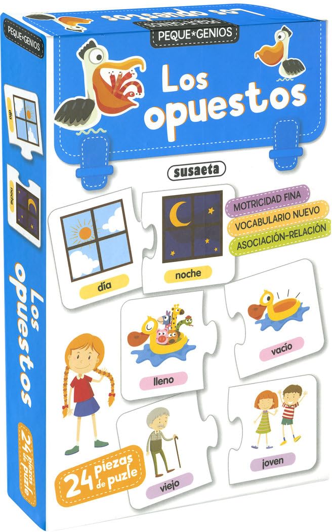 Libro: Los opuestos (Peque-genios)