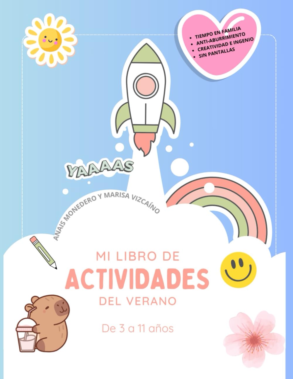 Libro: MI LIBRO DE ACTIVIDADES: Cuaderno divertido para niños de 3 a 11 años. (Spanish Edition)