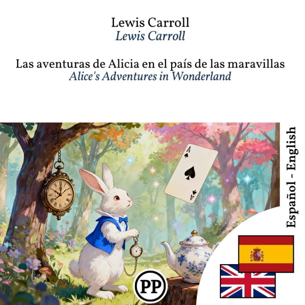 Libro: Alice's Adventures in Wonderland: Bilingual edition Spanish–English line by line