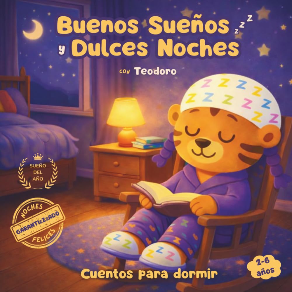 Buenos Sueños y Dulces Noches con Teodoro: Cuentos para dormir. Cuentos infantiles 2 a 6 años sobre valores. Colección de cuentos tiernos, cortos y ... de la A a la Z, Abecedario Solidario)