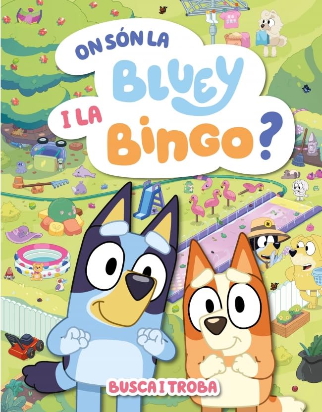 Libro: On són la Bluey i la Bingo? (Edició en català): Busca i troba (Petits curiosos)