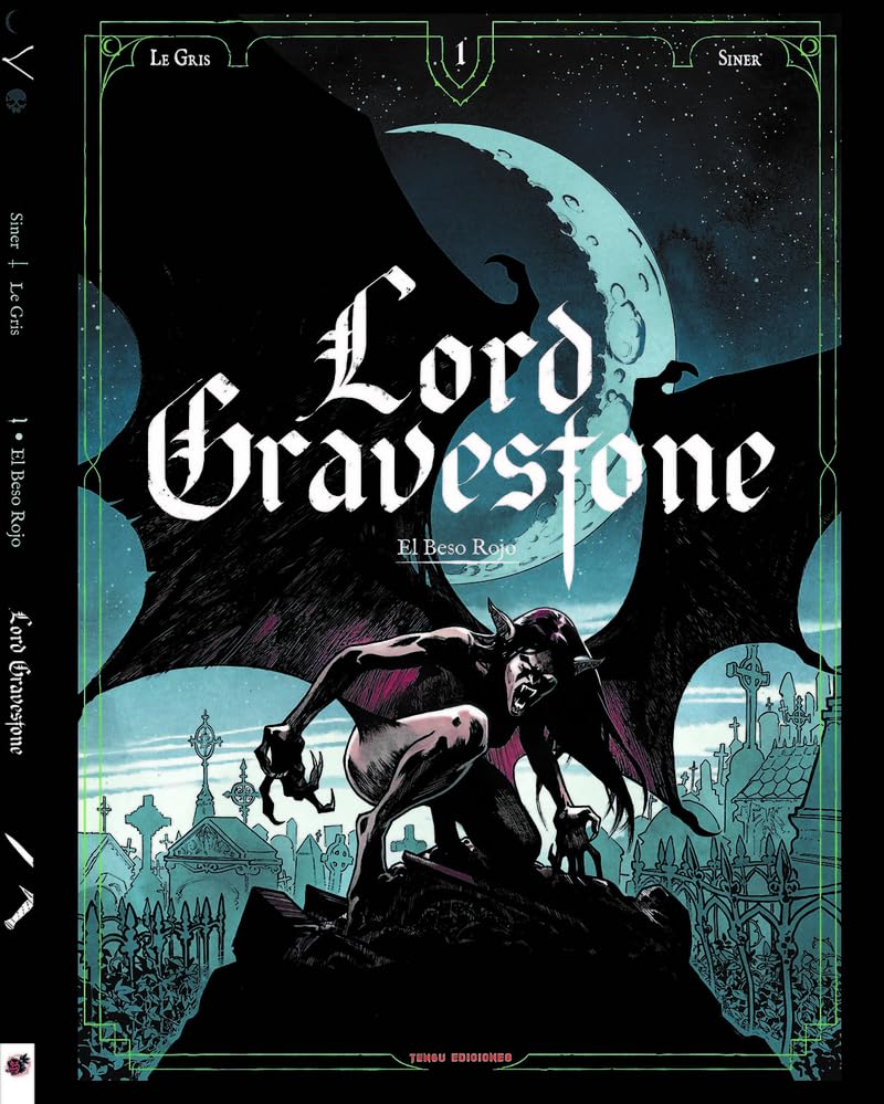 Libro: LORD GRAVESTONE 1: el beso rojo (COMICS EUROPEOS)