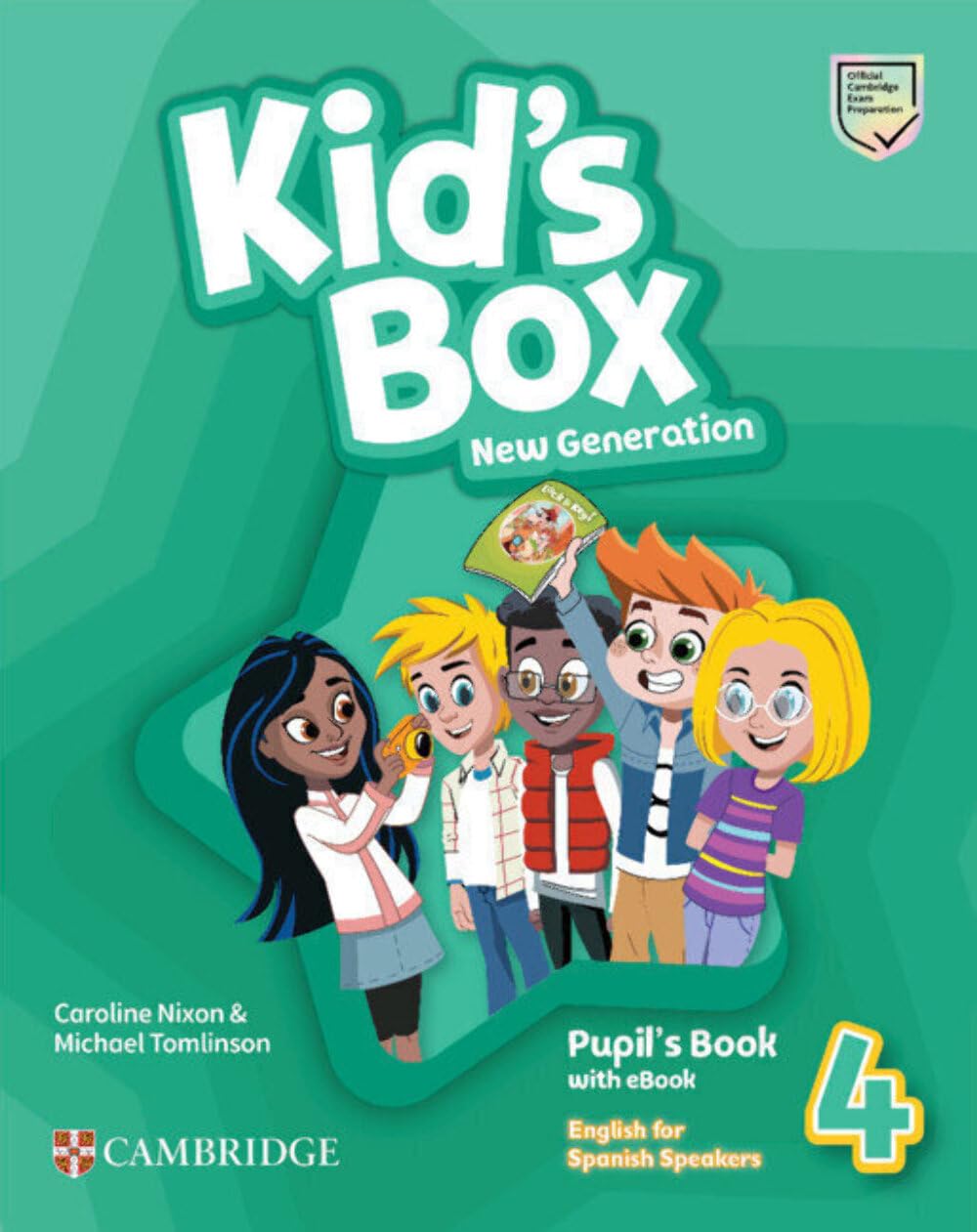 Libro: Kid's Box New Generation English for Spanish Speakers Level 4 Pupil's Book with eBook (2023)