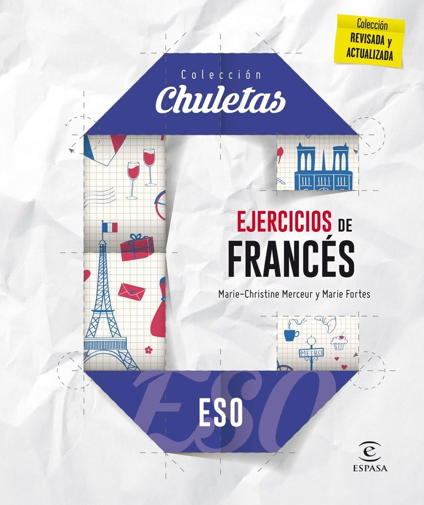 Libro: Ejercicios de francés para la ESO (CHULETAS)