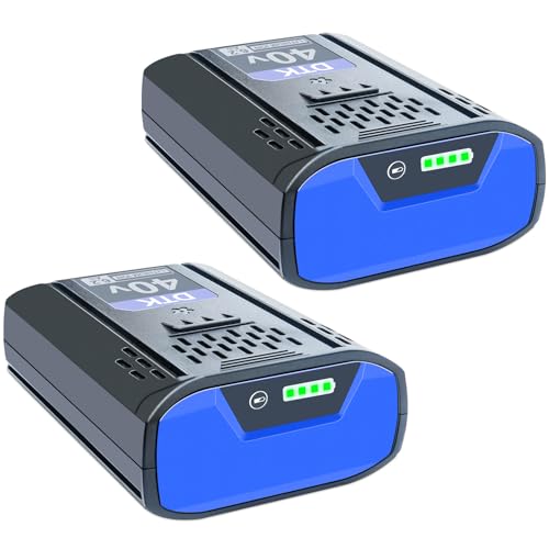 Batería-de-repuesto-DTK-para-herramientas-eléctricas-inalámbricas-Kobalt-de-40-V-y-6200-mAh-(KPM1040A-03,-KM-1640-06,-KM-4040-06,-2-unidades)
