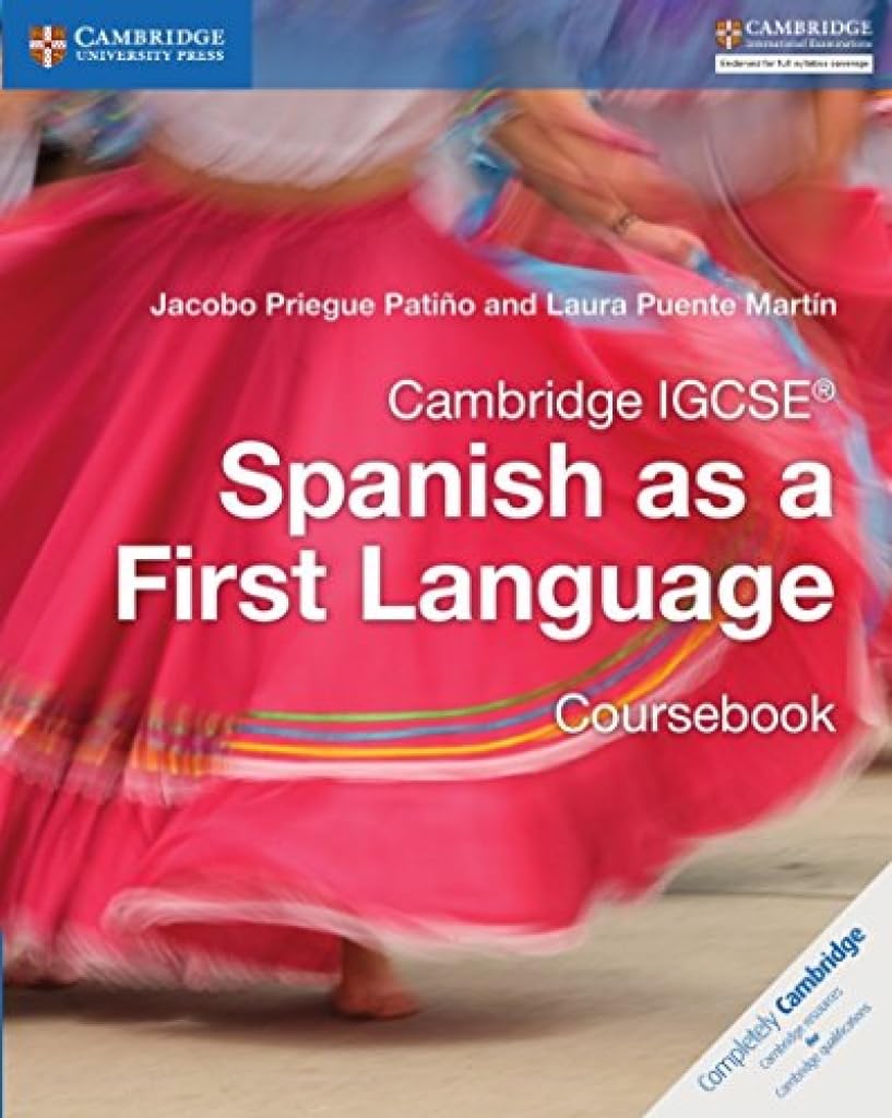 Libro: Cambridge IGCSE® Spanish as a First Language Coursebook (Cambridge International IGCSE) (Spanish Edition)
