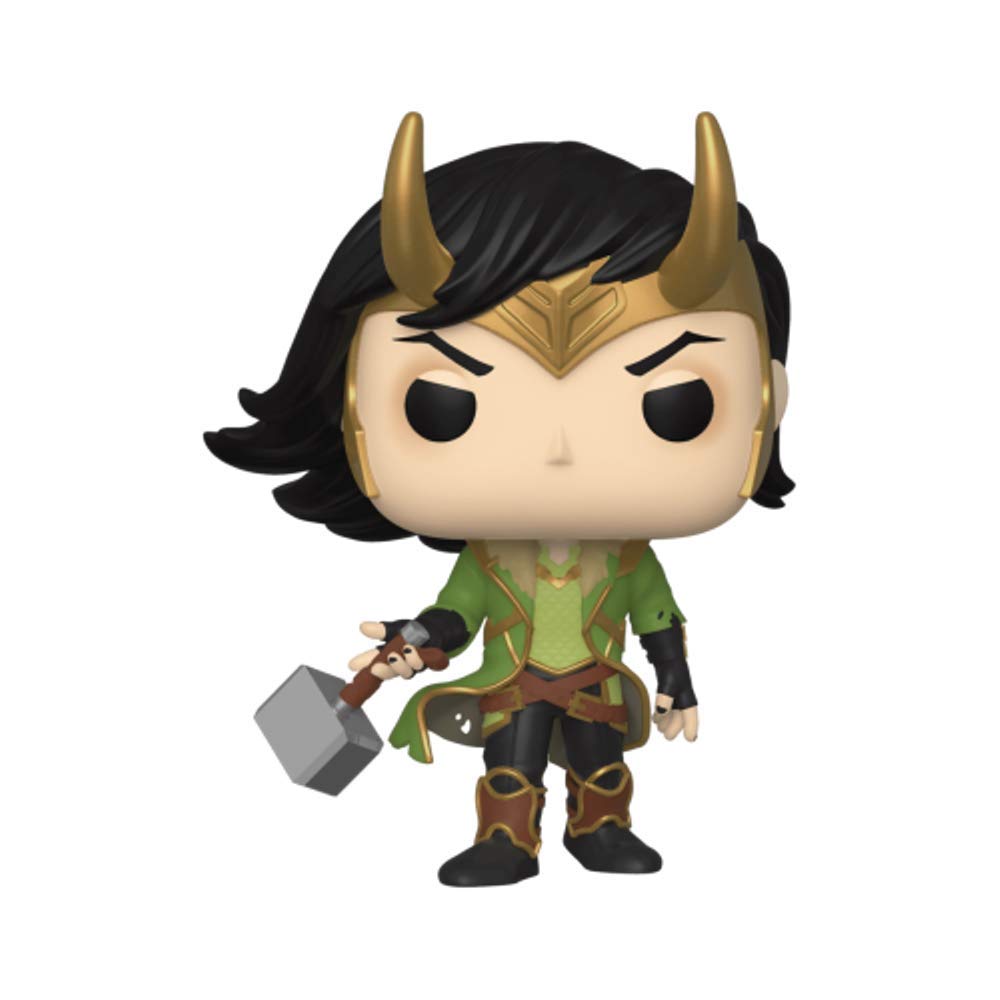 Funko Pop! Marvel Loki Exclusivo Figura de Vinilo #615 [Mjolnir]