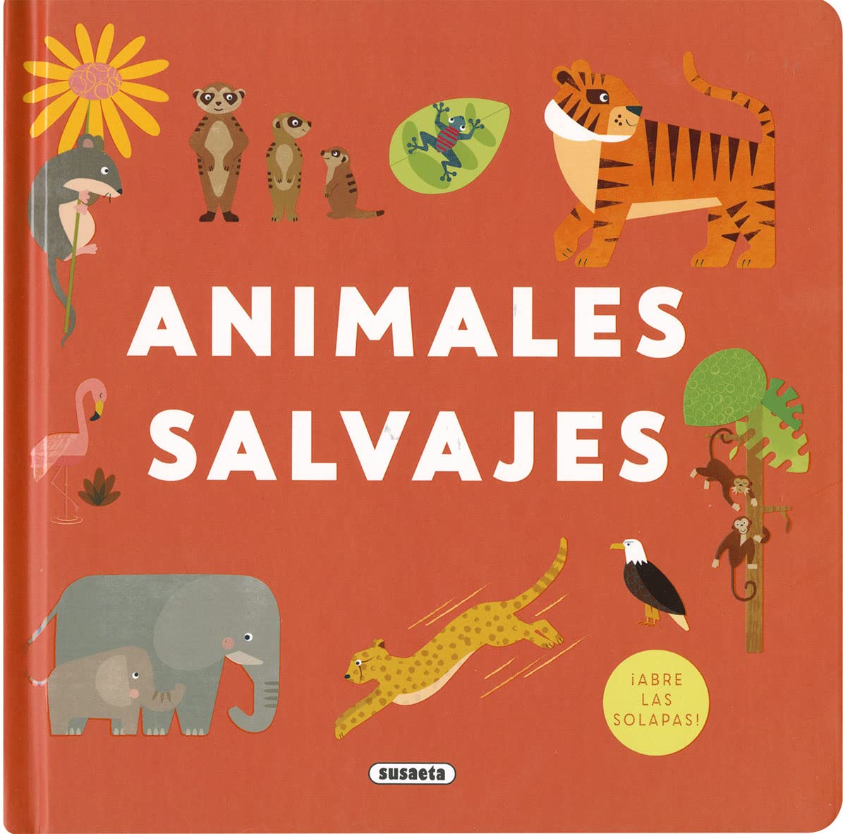 Libro: Animales salvajes (Asómate dentro)