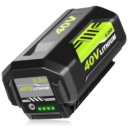 Batería-de-iones-de-litio-Forrat-de-40-V-y-6000-mAh-para-Ryobi-(40-V,-6,0-Ah),-compatible-con-Ryobi-OP40601,-OP4026,-OP4026A,-OP4040,-OP4050,-OP4050A,-OP4015,-herramientas-inalámbricas-de-40-V-(verde)