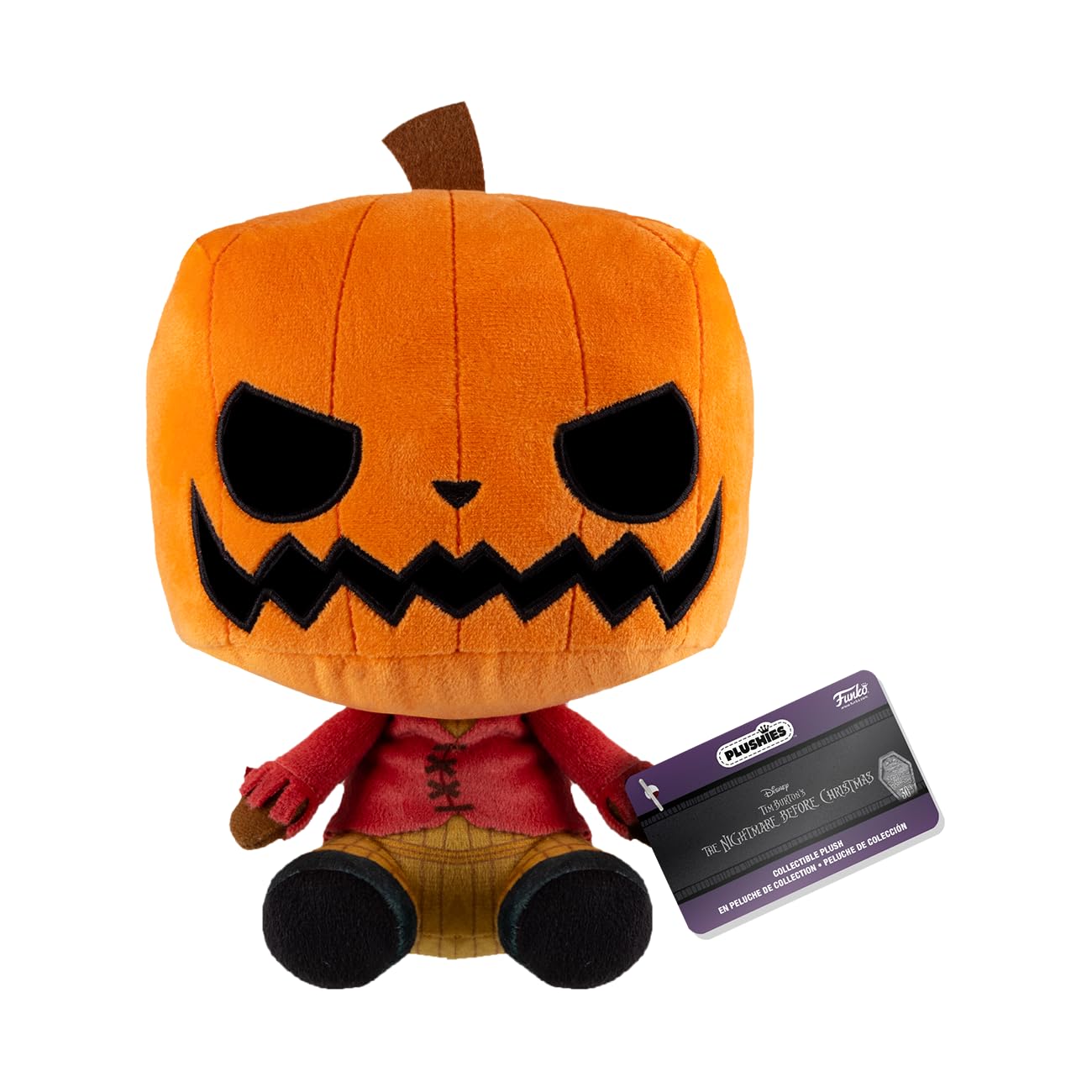 Funko Pop! Plush: The Pesadilla Antes de Navidad 30th Anniversary - Pumpkin King, 7"