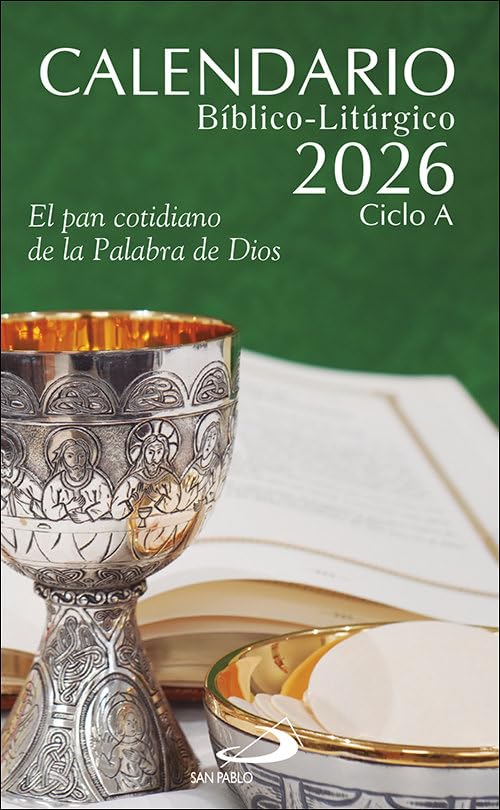 Libro: Calendario bíblico-litúrgico 2026 - Ciclo A: El pan cotidiano de la Palabra de Dios (Agendas y calendarios)