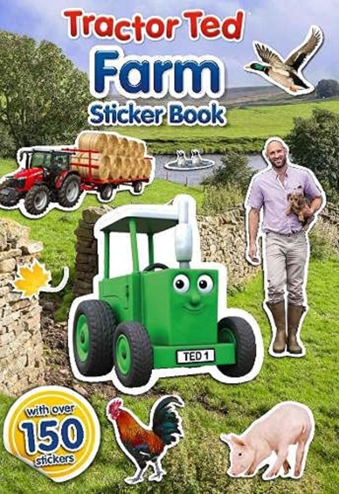 Libro: Tractor Ted Farm Sticker Book: 1