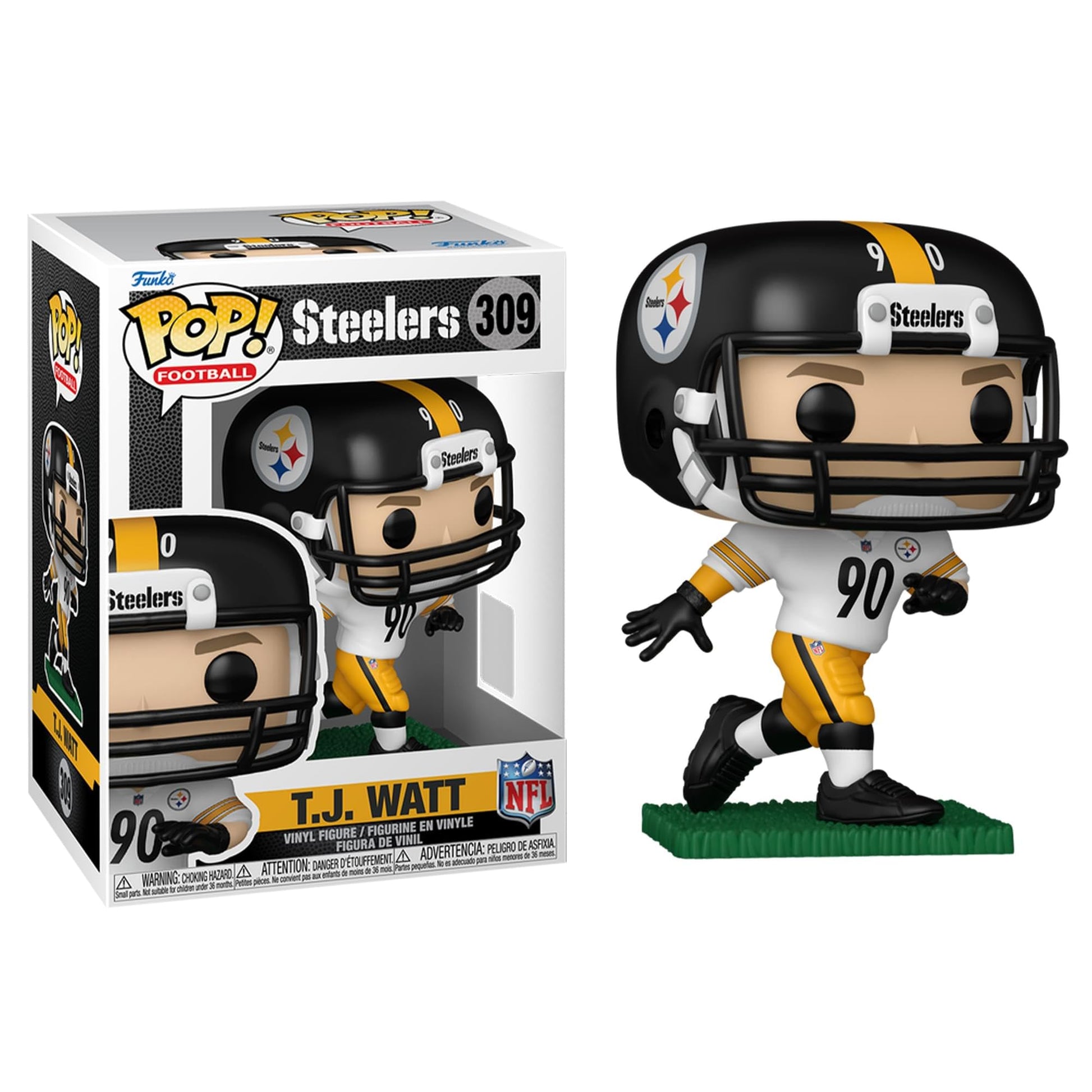 Funko Pop: Pittsburgh Steelers Funko NFL POP | T.J. Watt
