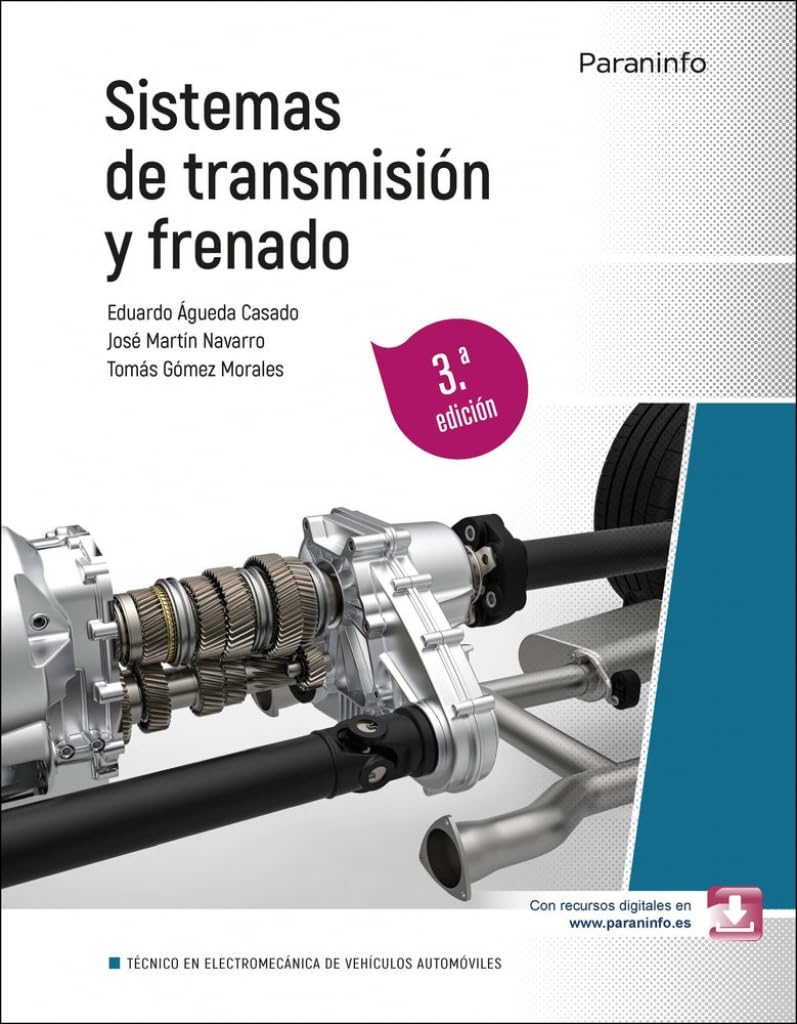 Libro: Sistemas de transmisión y frenado 3.ª edición 2025