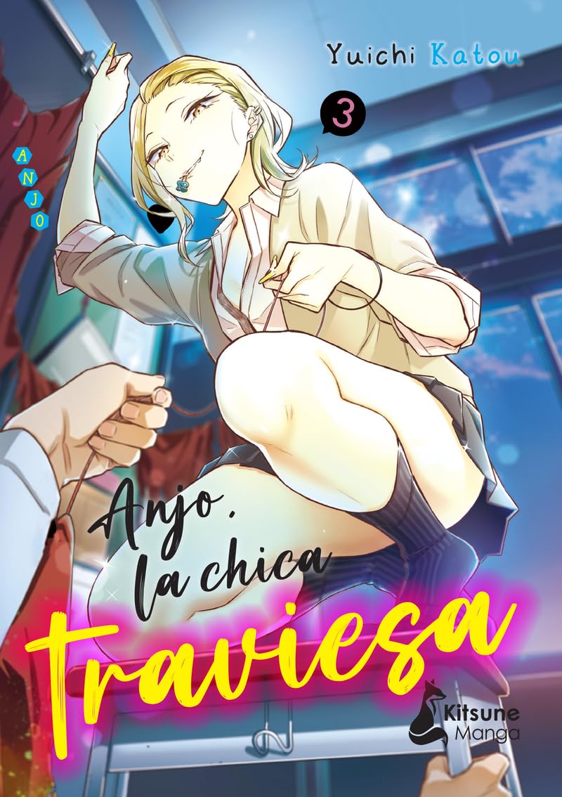 Libro: Anjo, la chica traviesa 3 (Kitsune Manga)