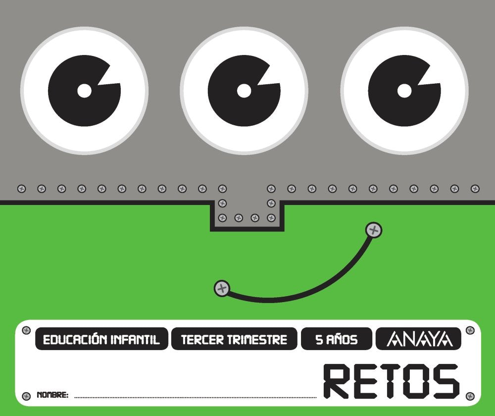 Libro: RETOS 5 años. Tercer trimestre.