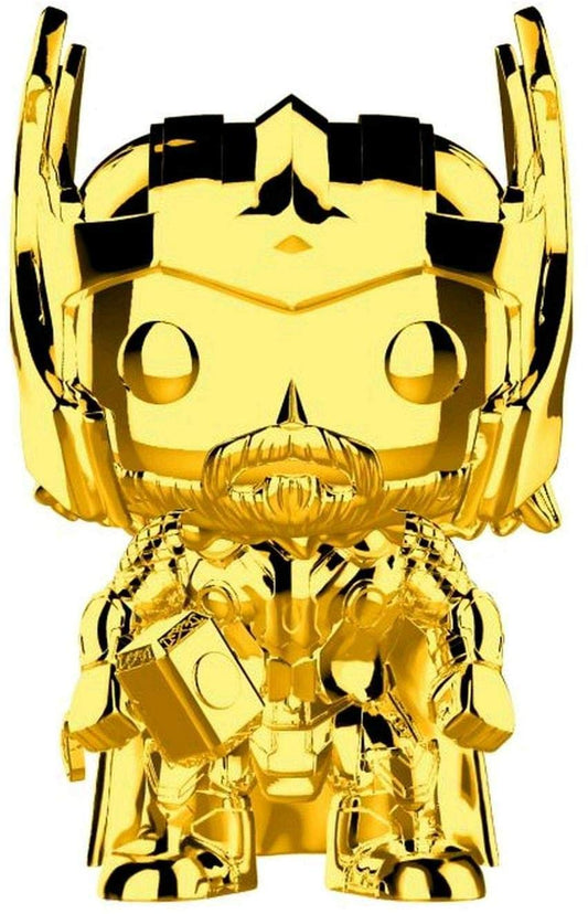 Funko Pop Marvel: Studios 10 - Thor (Dorado Chrome) Collectible Figura