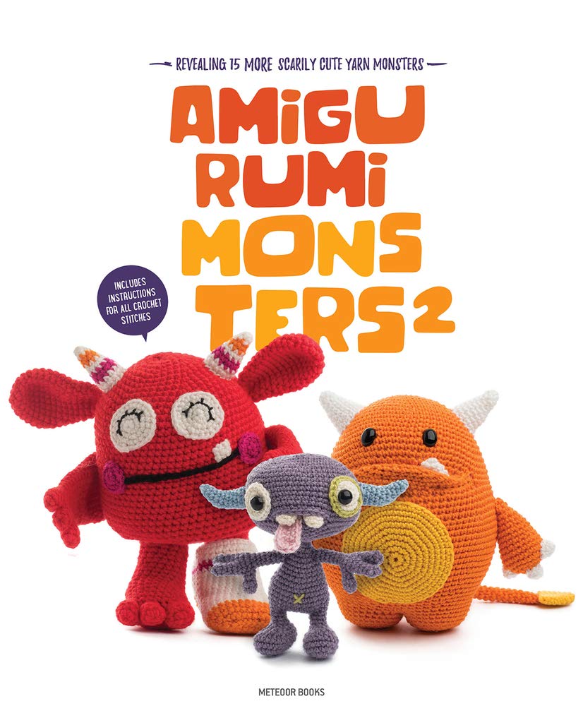 Libro: Amigurumi Monsters 2: Revealing 15 more scarily cute yarn monsters