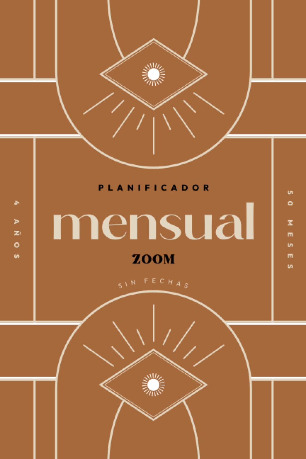 Libro: Planificador Mensual Sin Fechas ZOOM