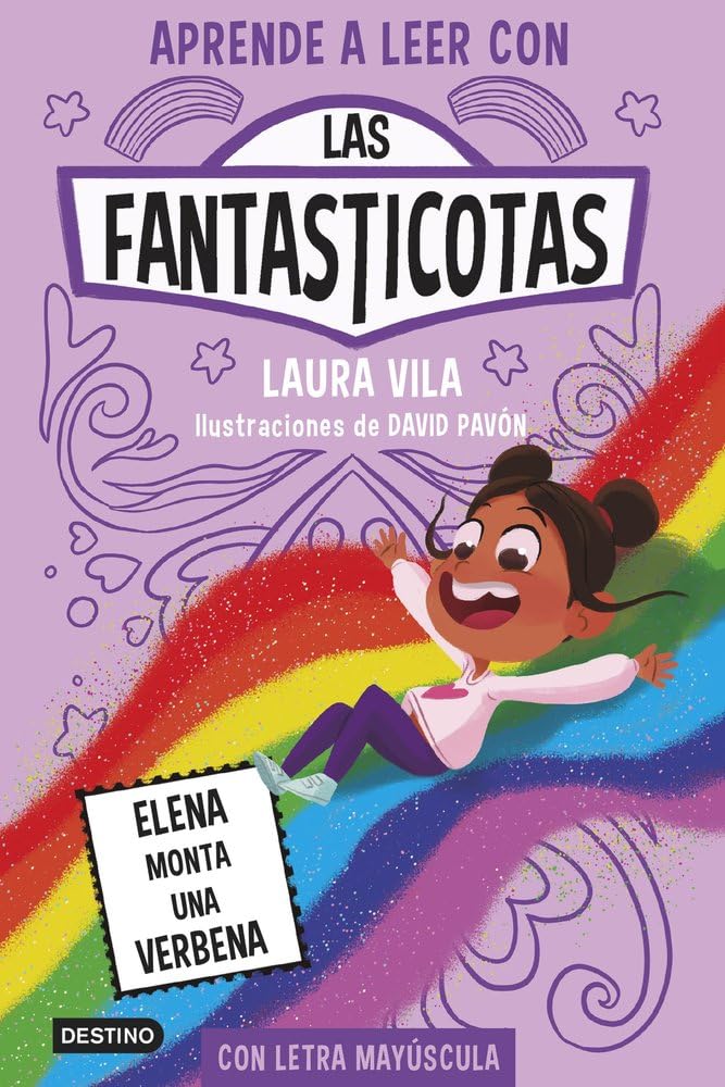 Libro: Aprender a leer con Las Fantasticotas 9. Elena monta una verbena: En letra MAYÚSCULA para aprender a leer (Libros para niños a partir de 5 años)