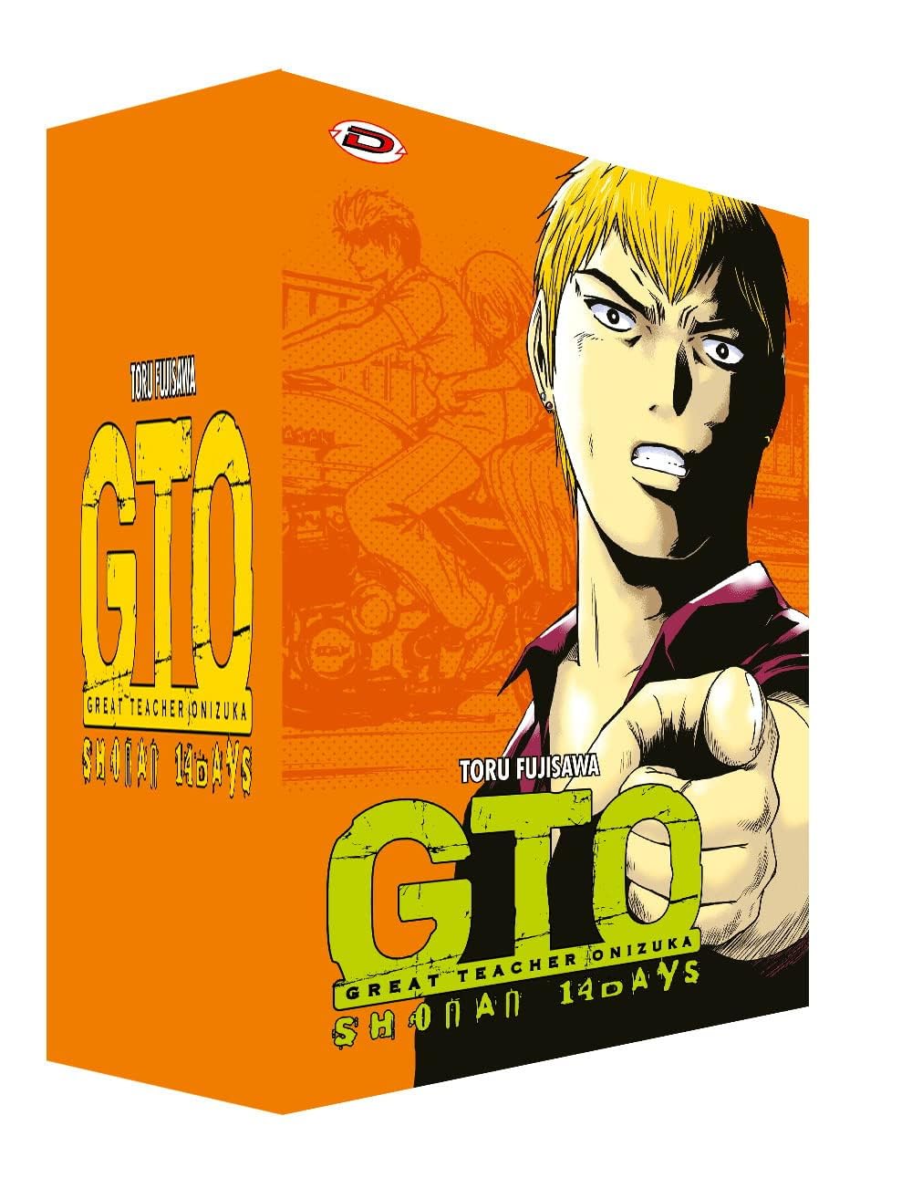 Libro: GTO. Shonan 14 days. Collector's box
