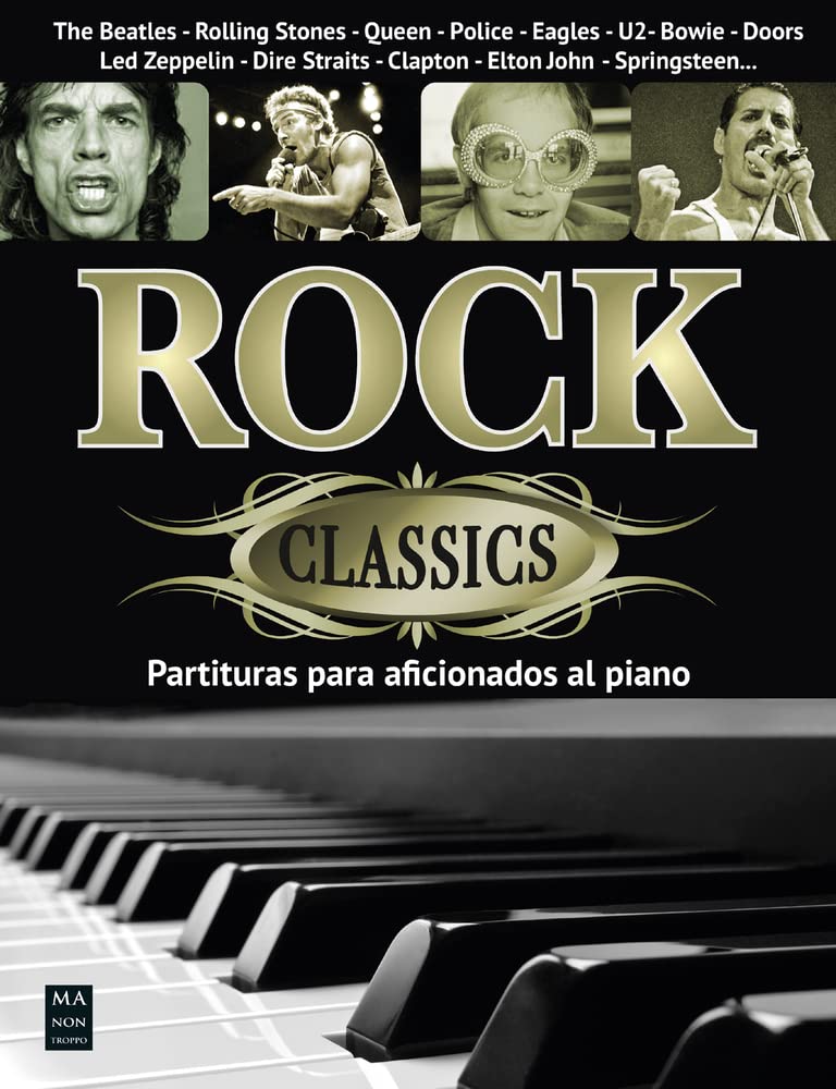 Libro: Rock Classics - Partituras para aficionados al piano