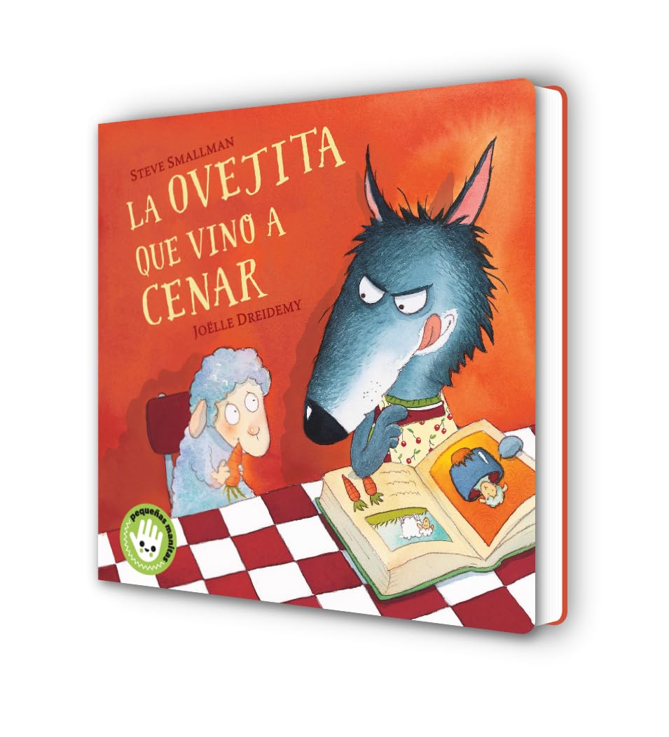 La ovejita que vino a cenar (La ovejita que vino a cenar. Libro de cartón) (Pequeñas manitas)