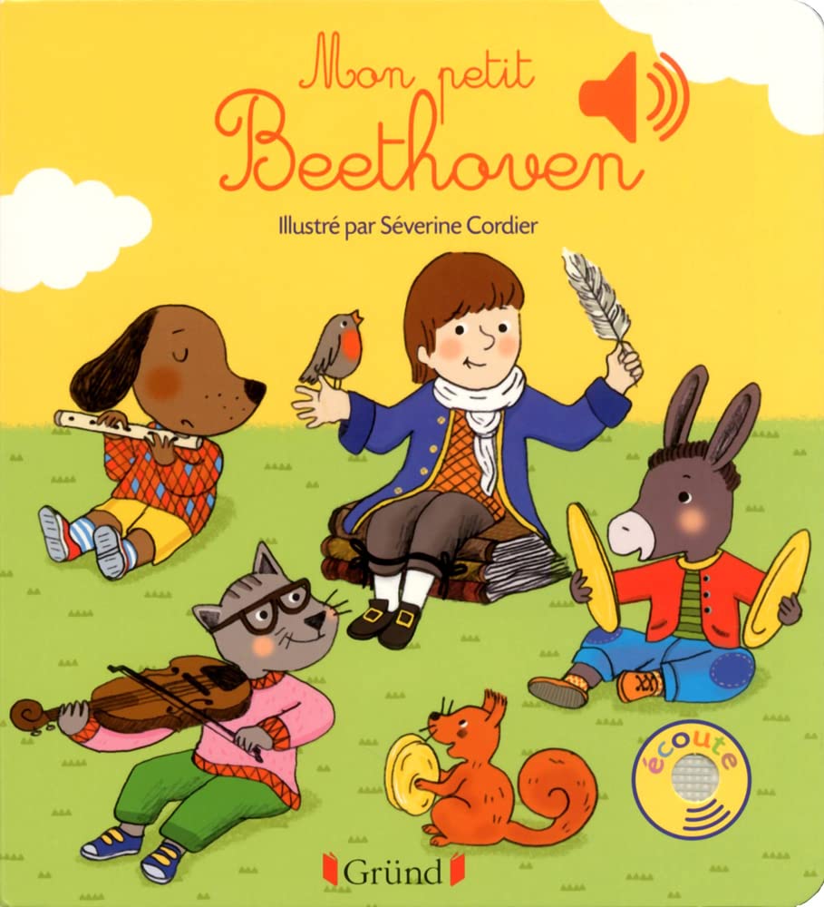 Libro: Mon petit Beethoven - Livre sonore avec 6 puces - Dès 1 an