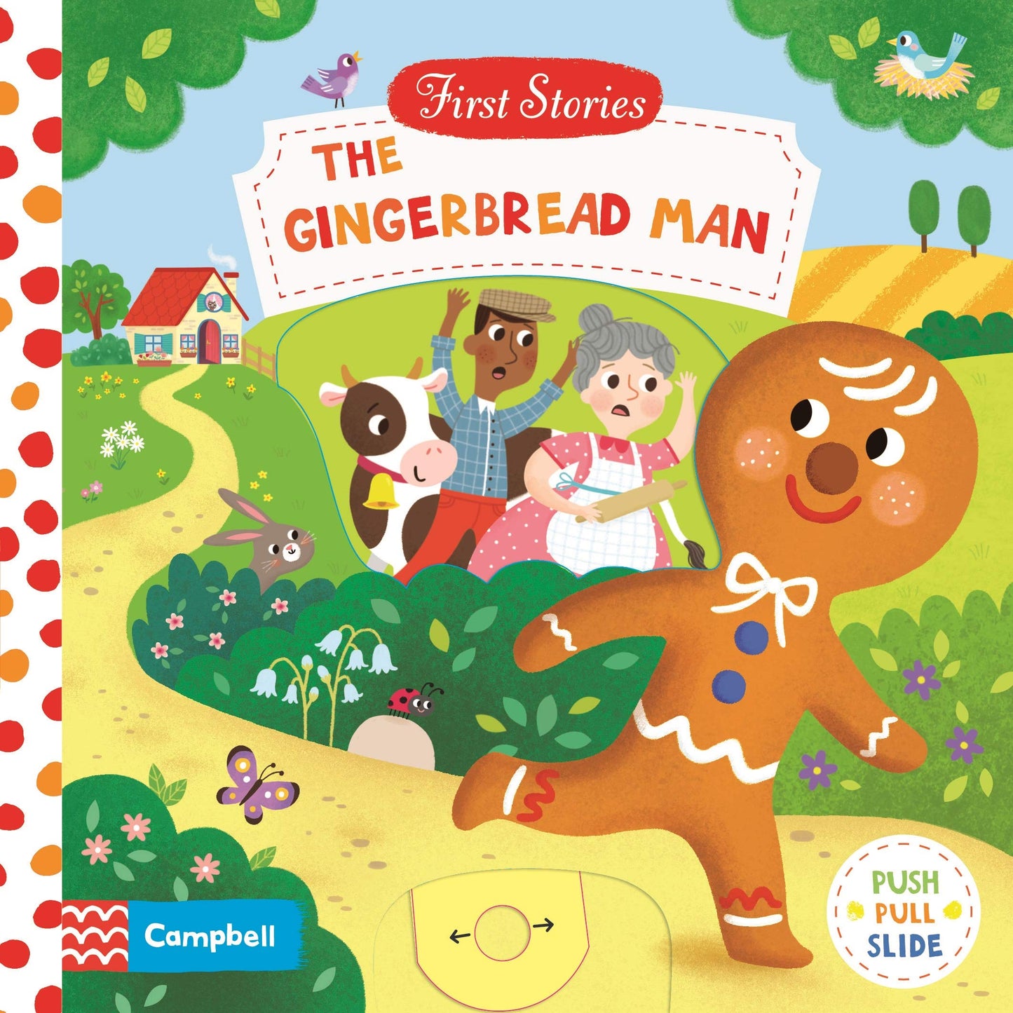 Libro: The Gingerbread Man: A Push, Pull, Slide Book (Campbell First Stories)